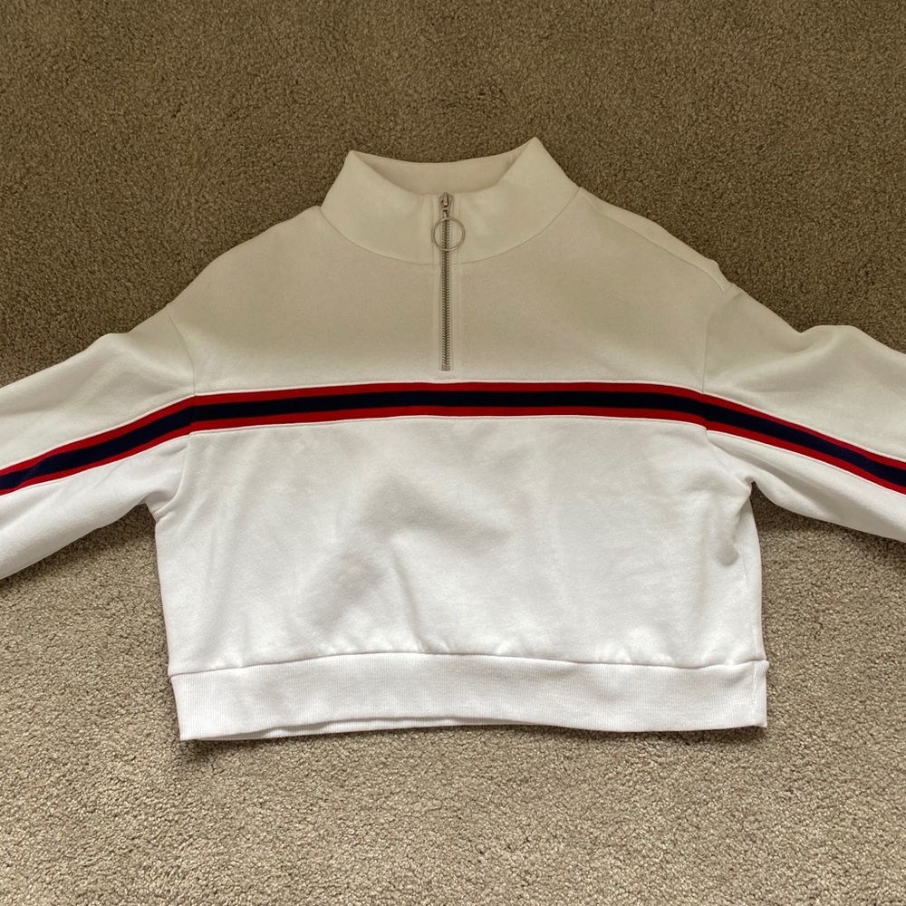 White Crewneck | GIRLS